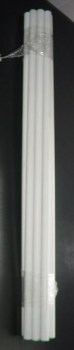 BASTON BLANCO PVC