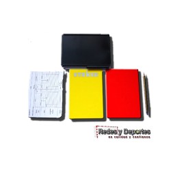 TARJETA ARBITRO FUTBOL